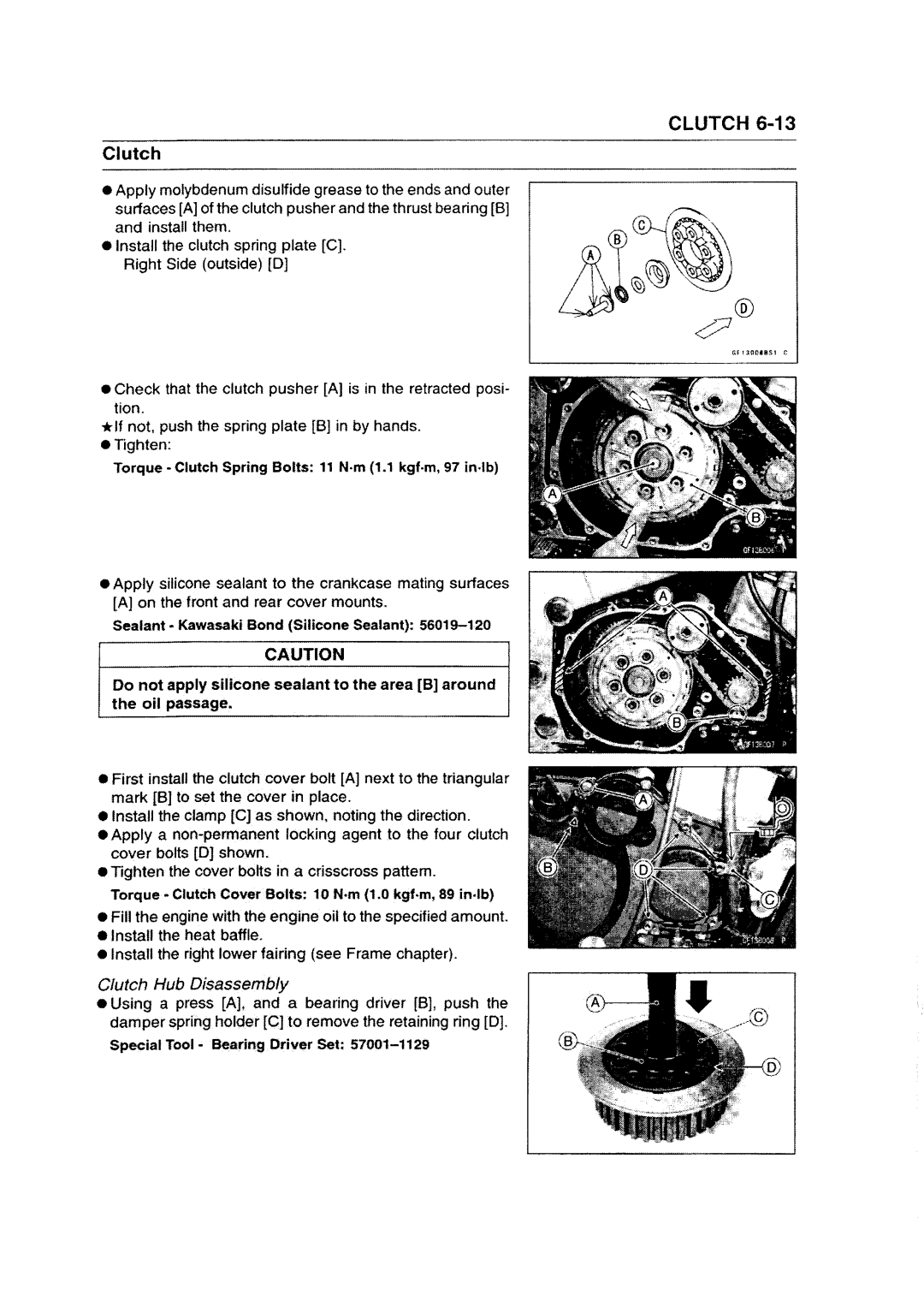 Kawasaki ZZR1200 manual 