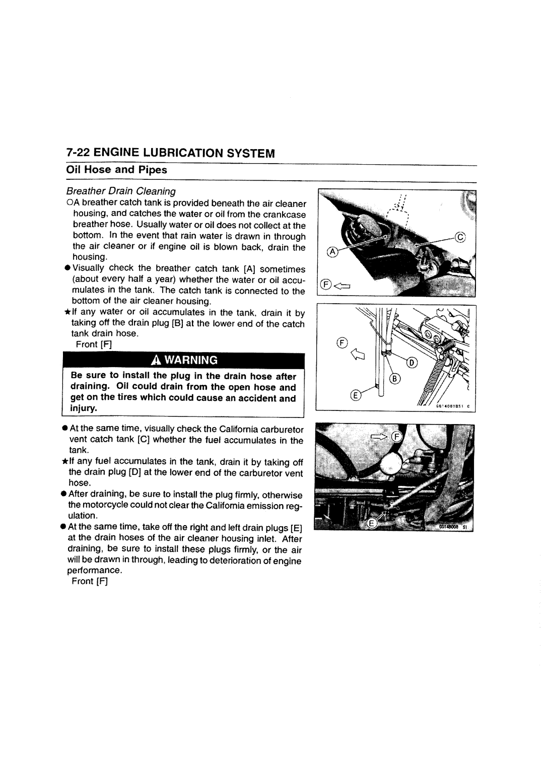 Kawasaki ZZR1200 manual 