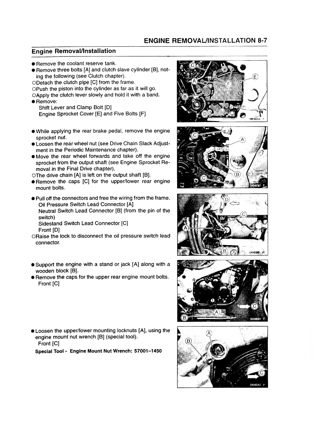 Kawasaki ZZR1200 manual 