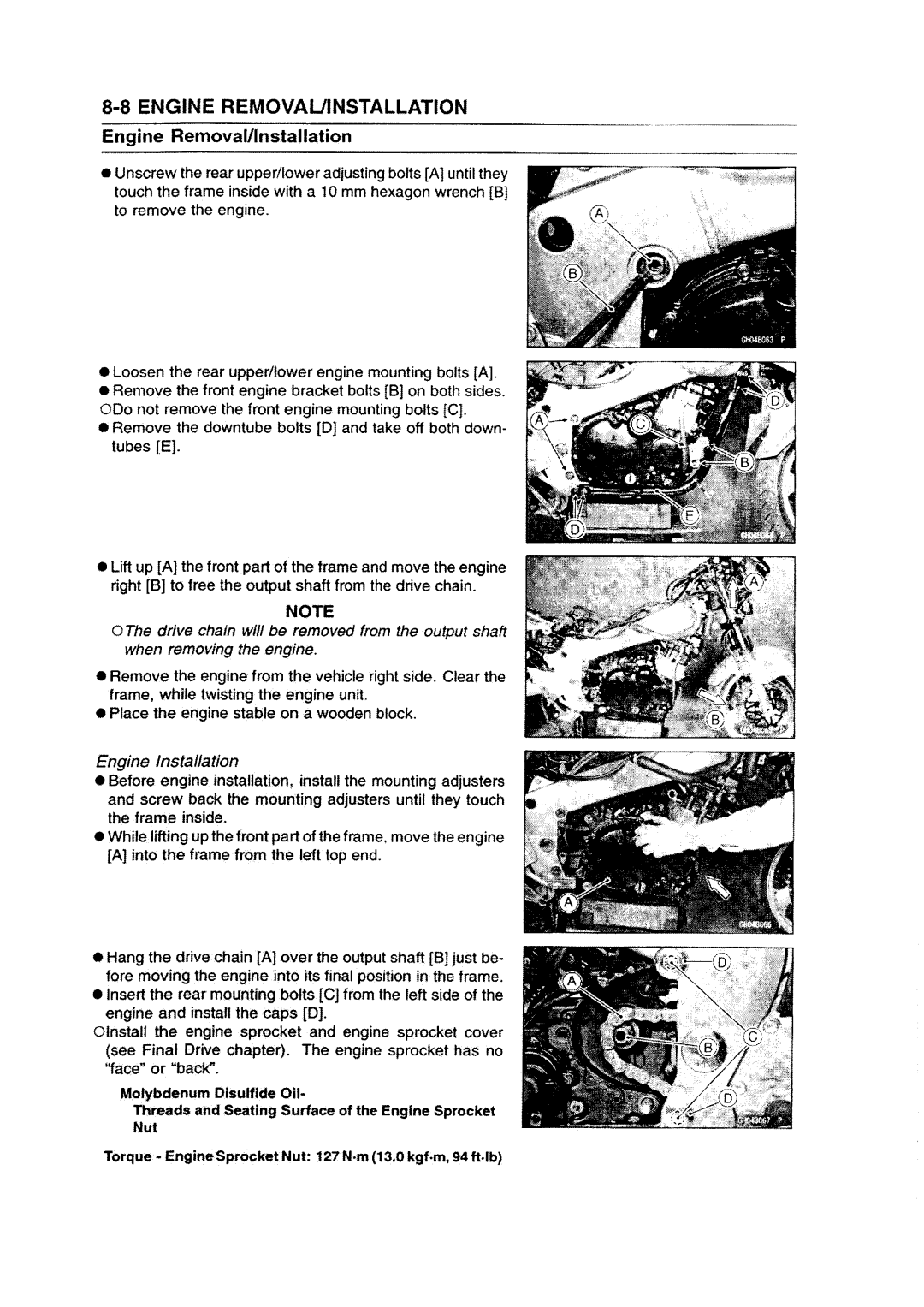 Kawasaki ZZR1200 manual 