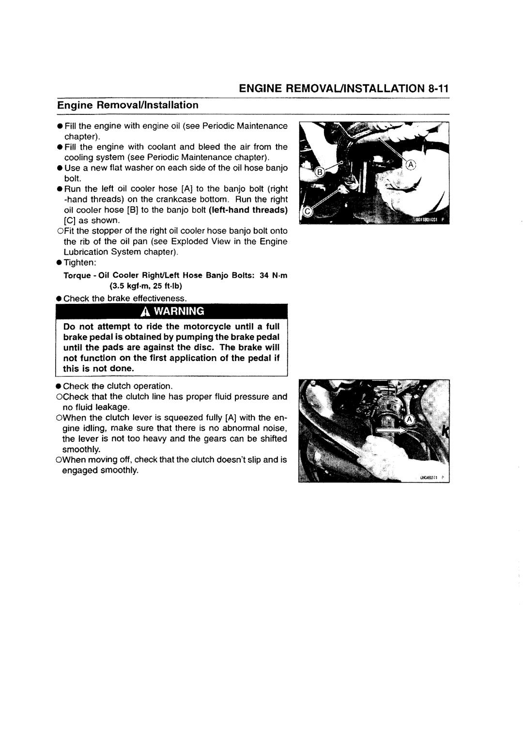 Kawasaki ZZR1200 manual 