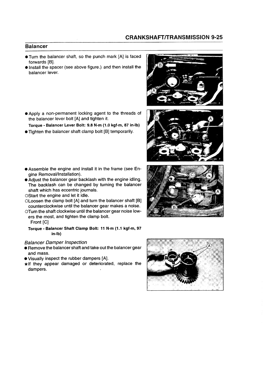 Kawasaki ZZR1200 manual 