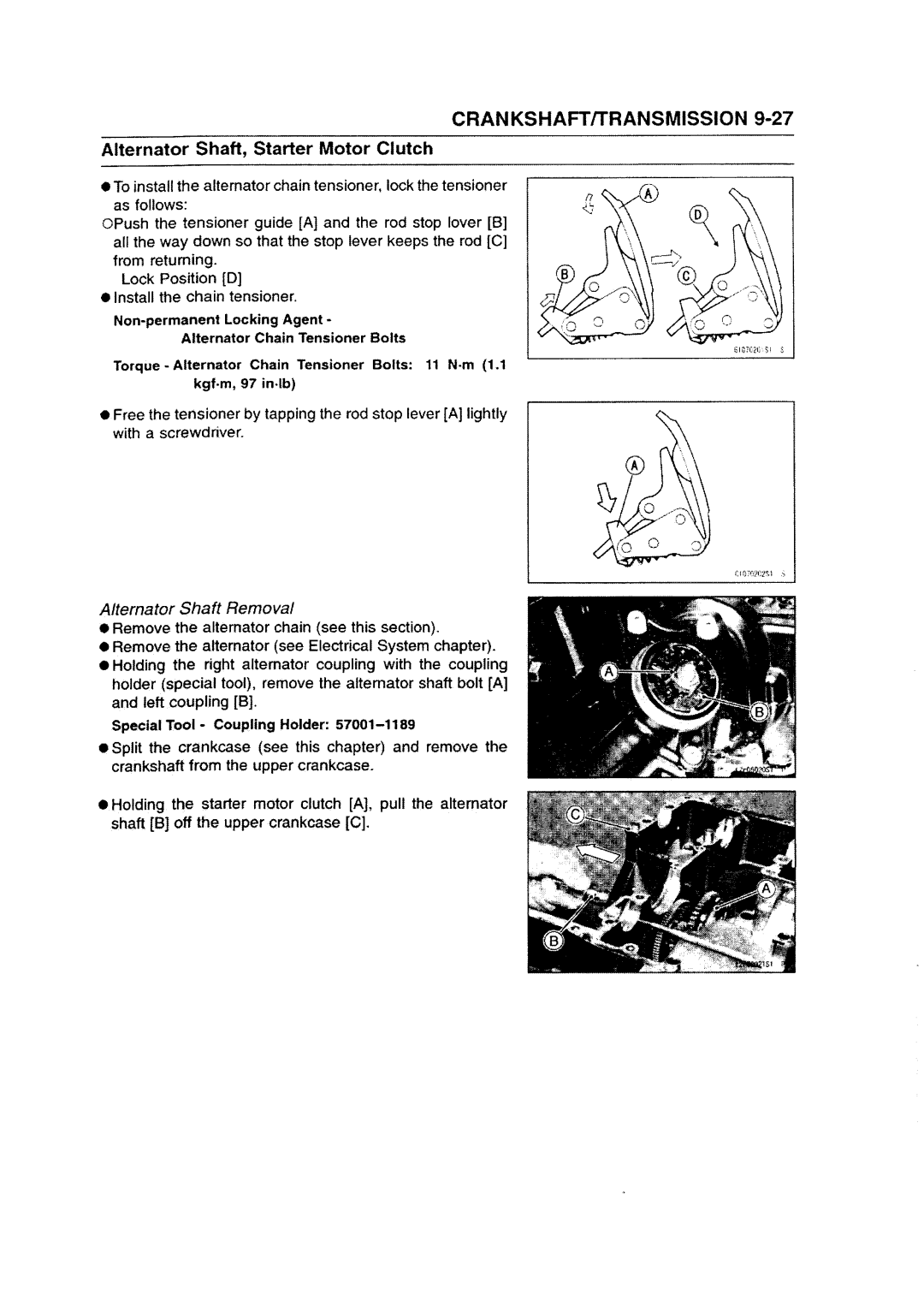 Kawasaki ZZR1200 manual 