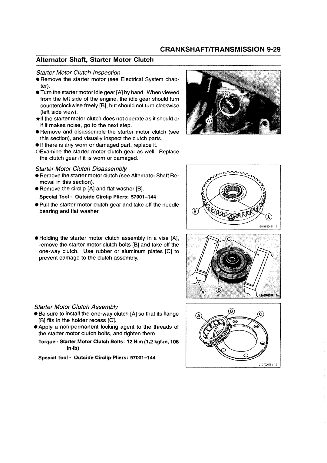 Kawasaki ZZR1200 manual 