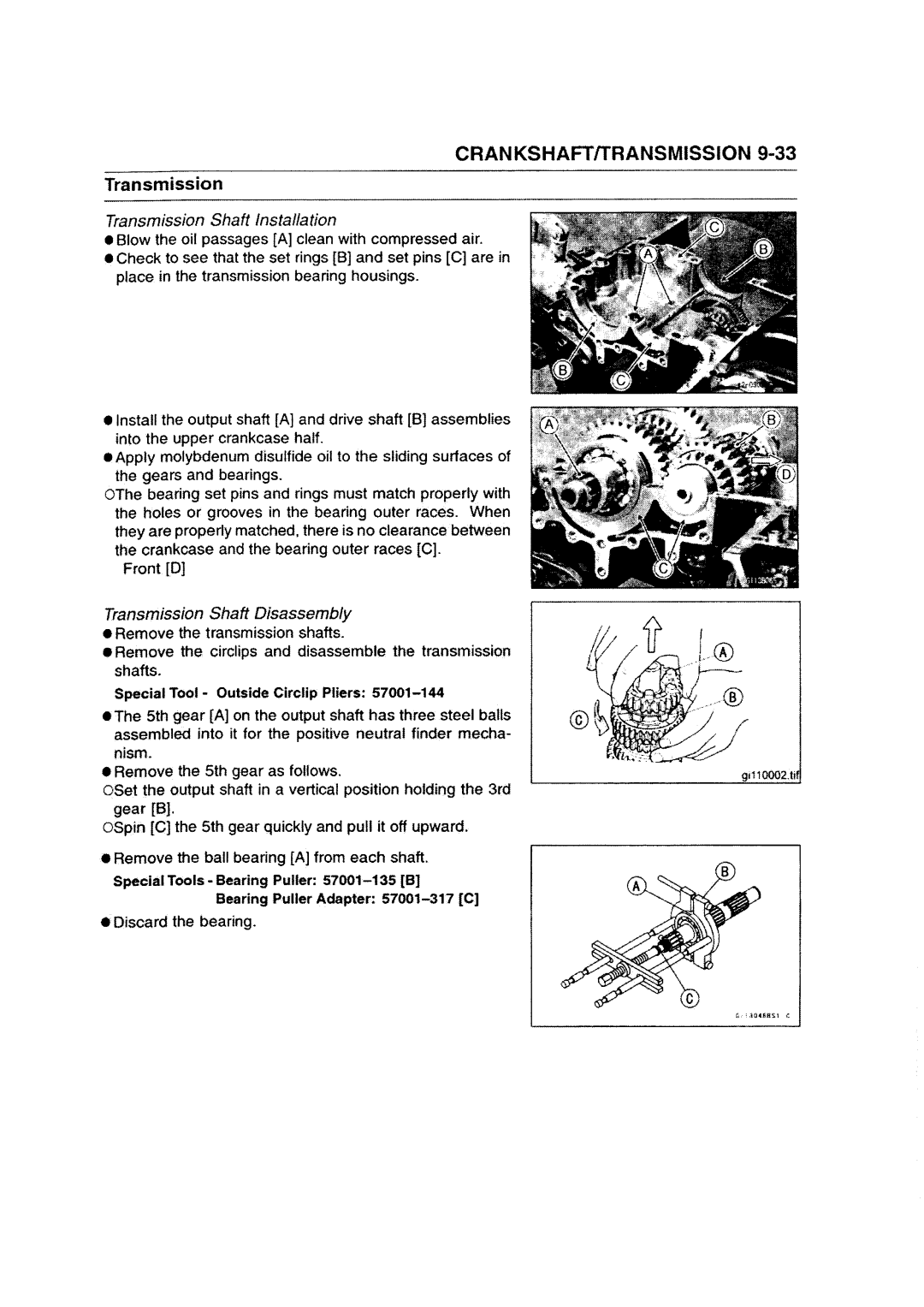 Kawasaki ZZR1200 manual 