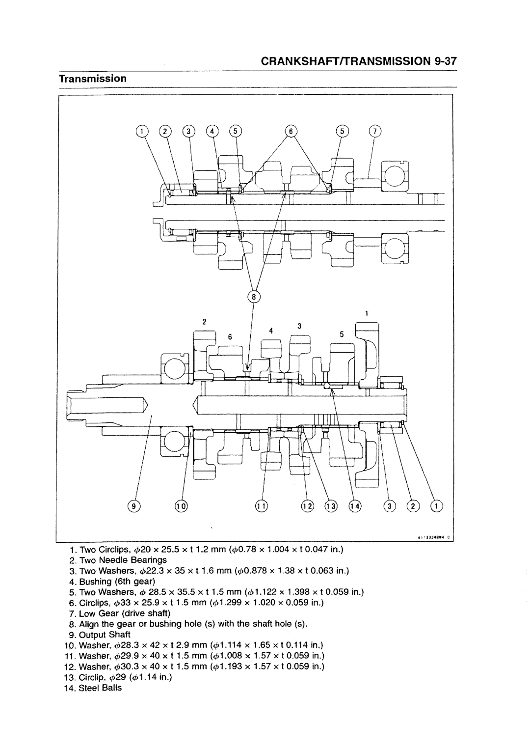 Kawasaki ZZR1200 manual 