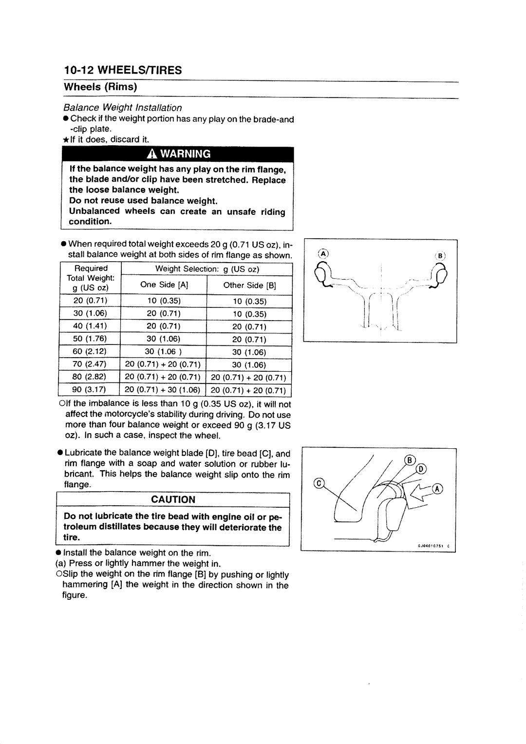 Kawasaki ZZR1200 manual 