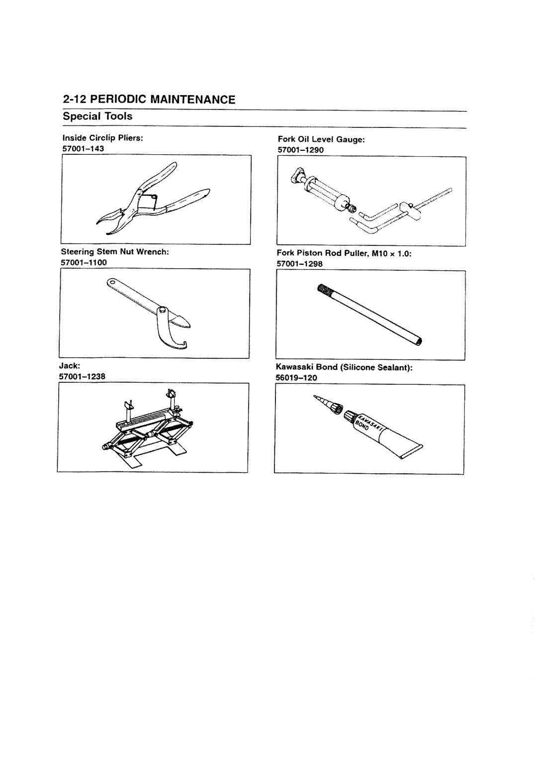 Kawasaki ZZR1200 manual 