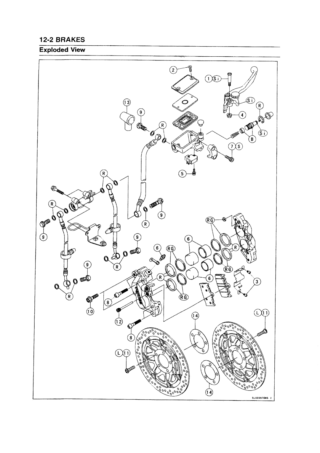 Kawasaki ZZR1200 manual 