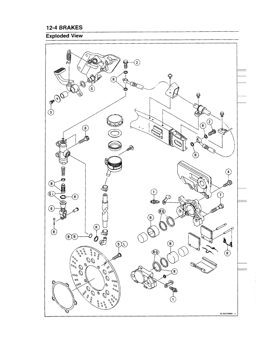 Kawasaki ZZR1200 manual 