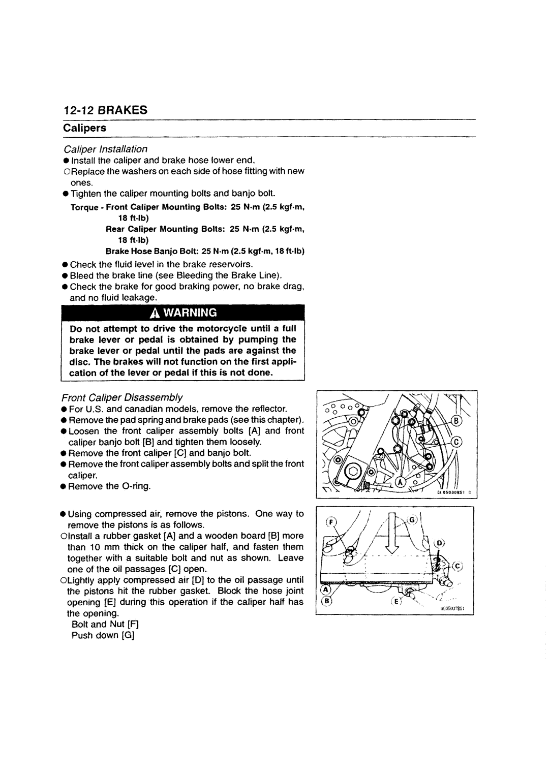 Kawasaki ZZR1200 manual 