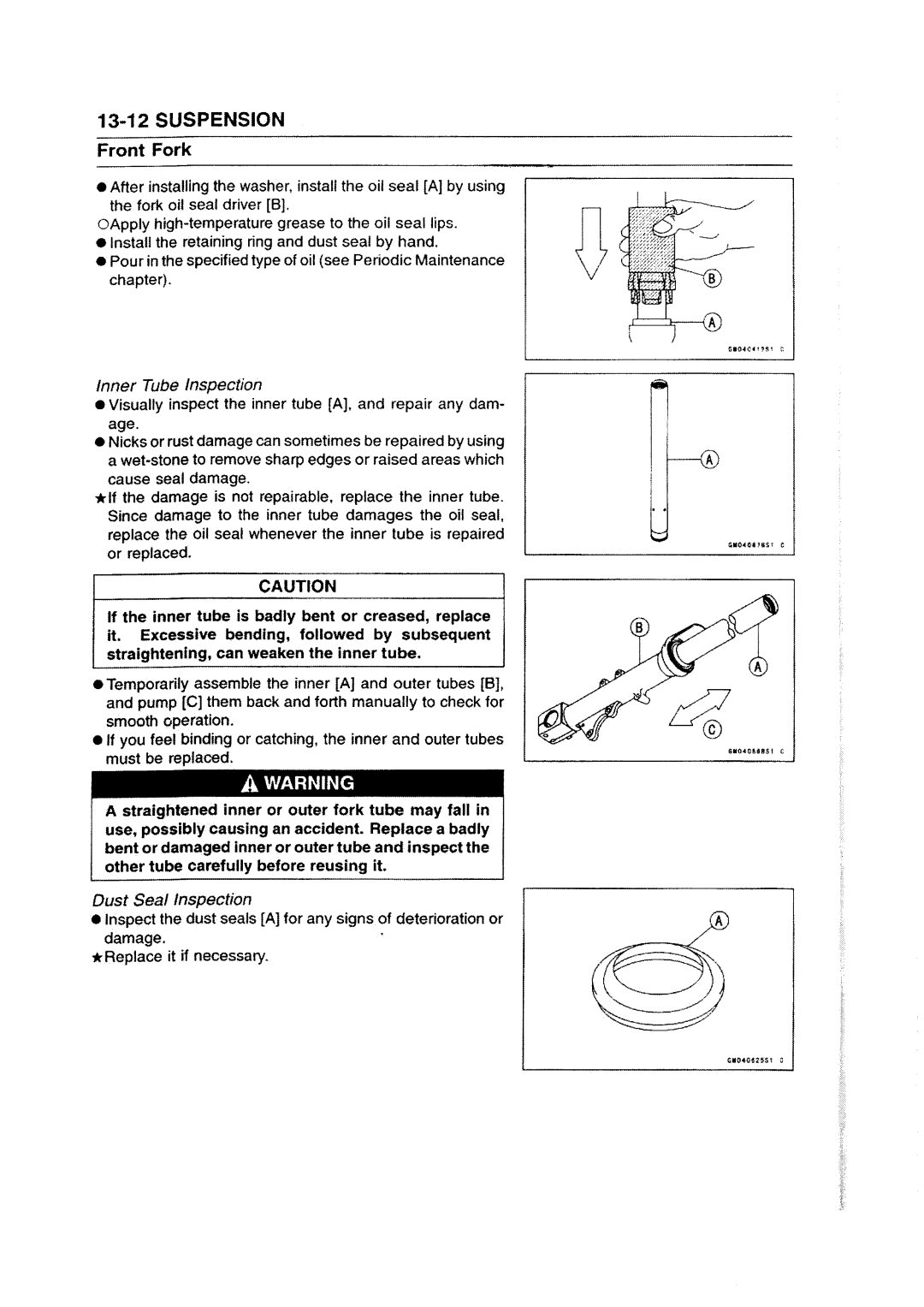 Kawasaki ZZR1200 manual 