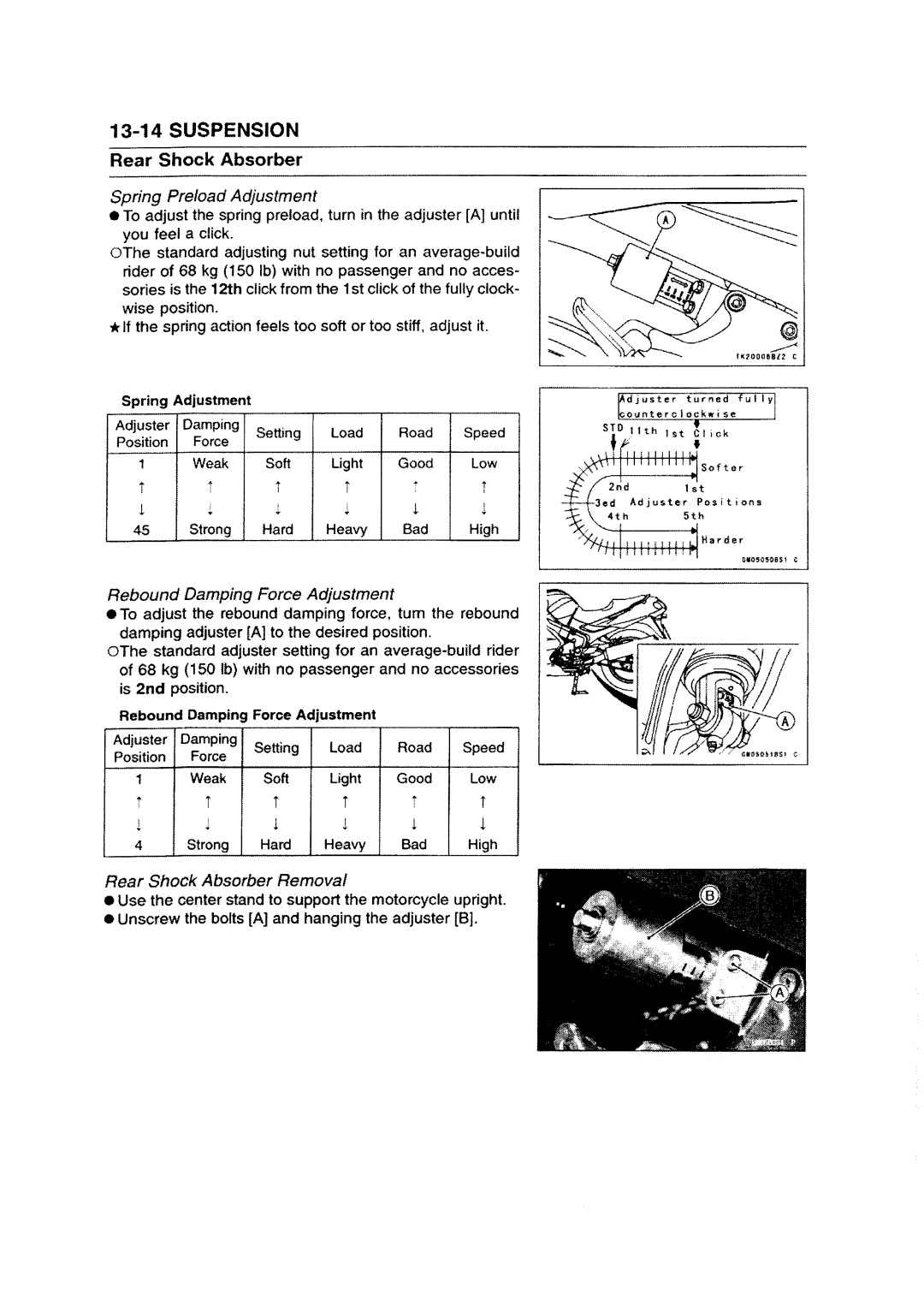 Kawasaki ZZR1200 manual 