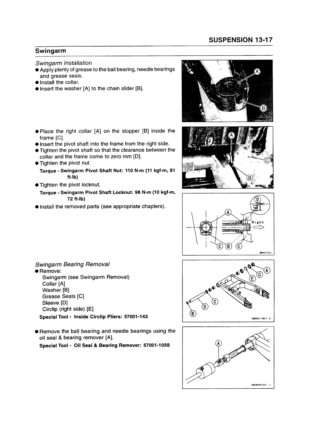 Kawasaki ZZR1200 manual 