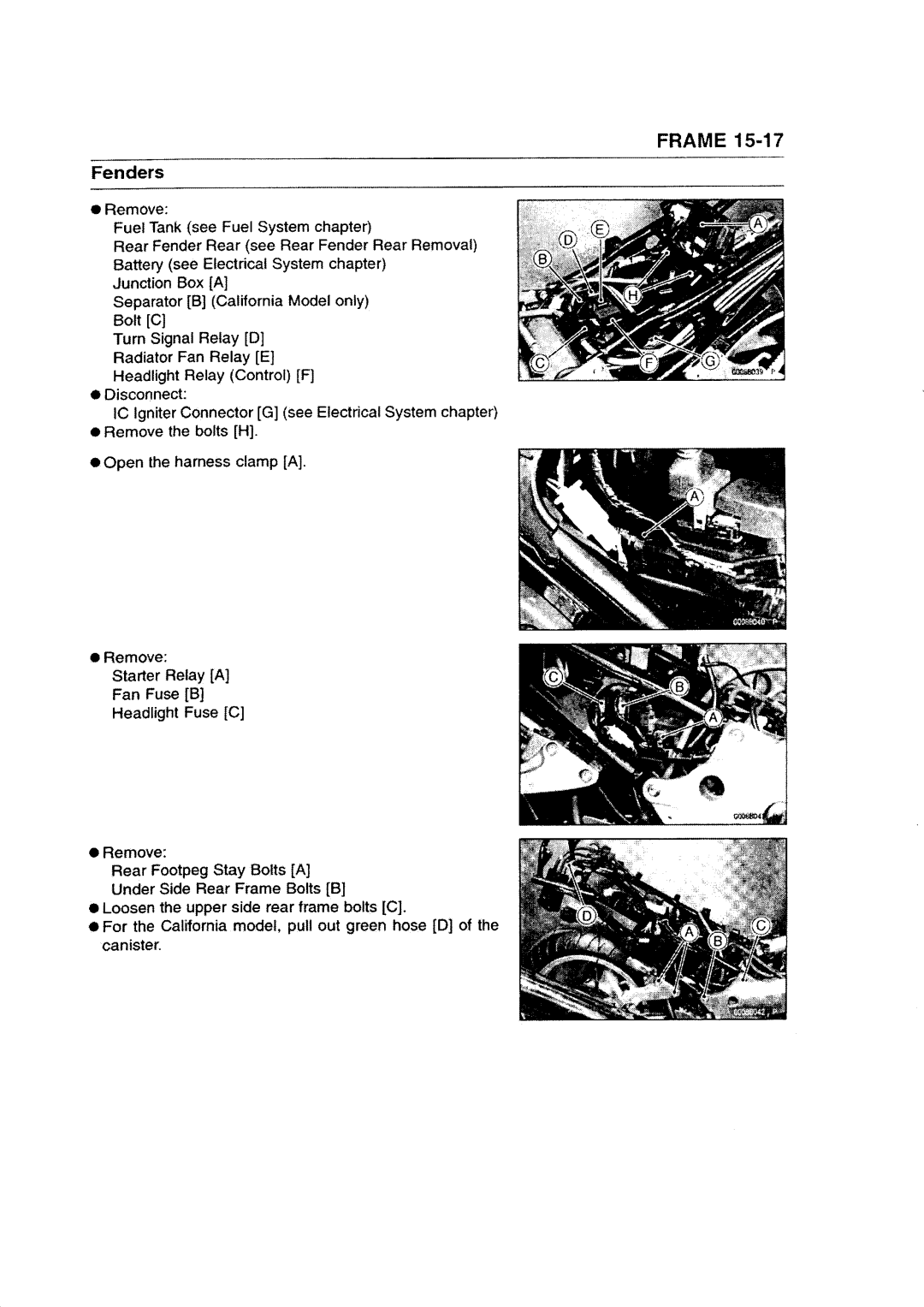 Kawasaki ZZR1200 manual 