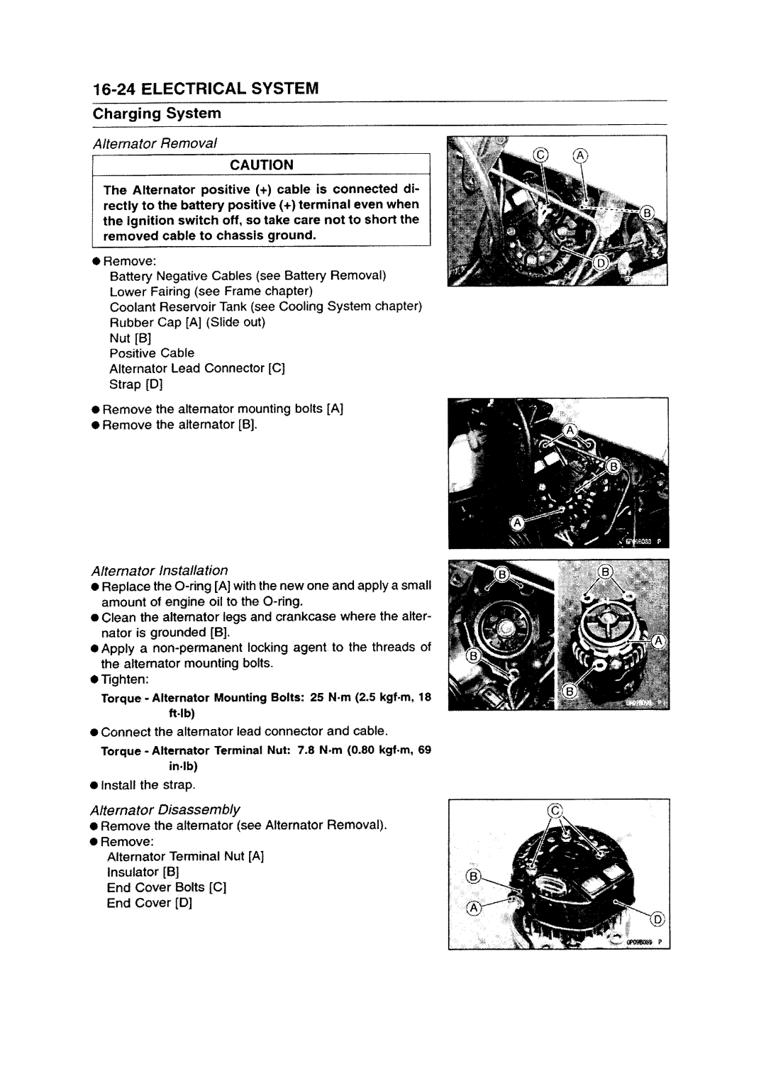 Kawasaki ZZR1200 manual 