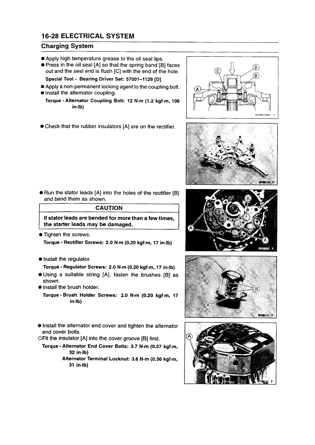 Kawasaki ZZR1200 manual 