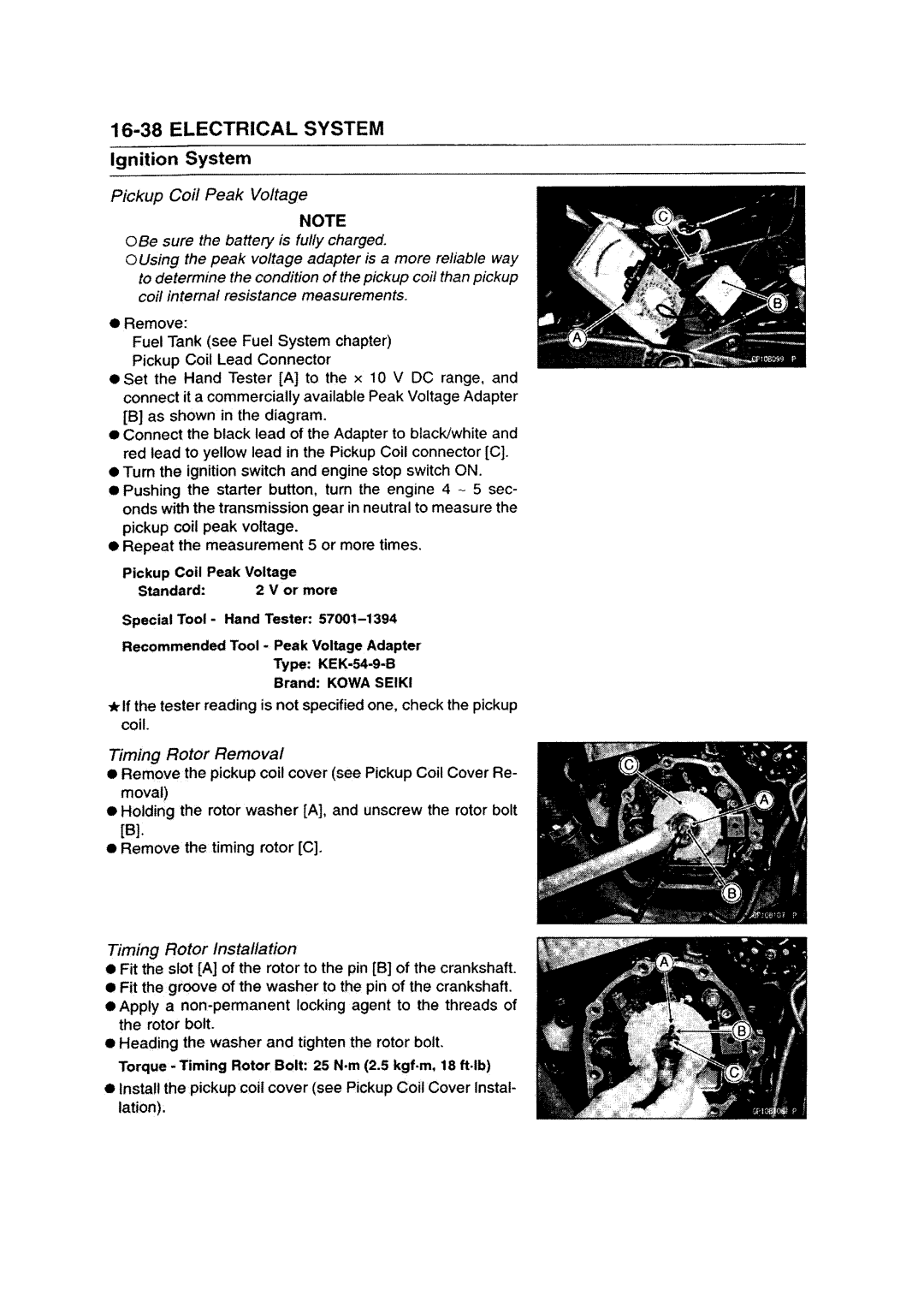 Kawasaki ZZR1200 manual 