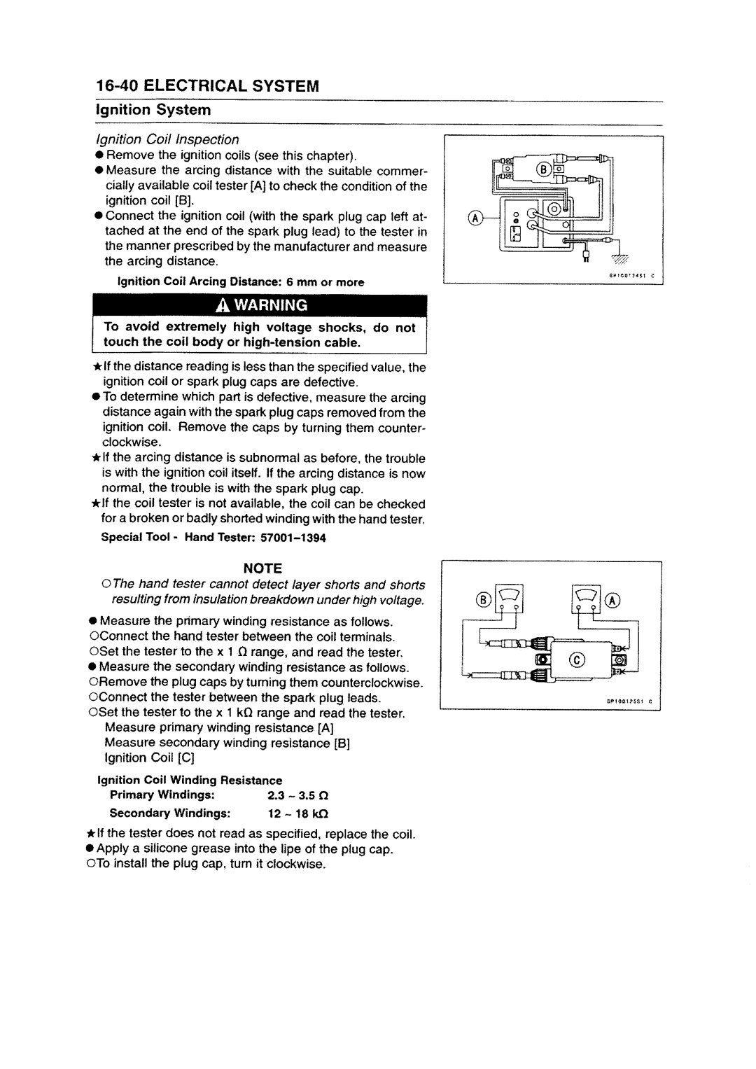 Kawasaki ZZR1200 manual 