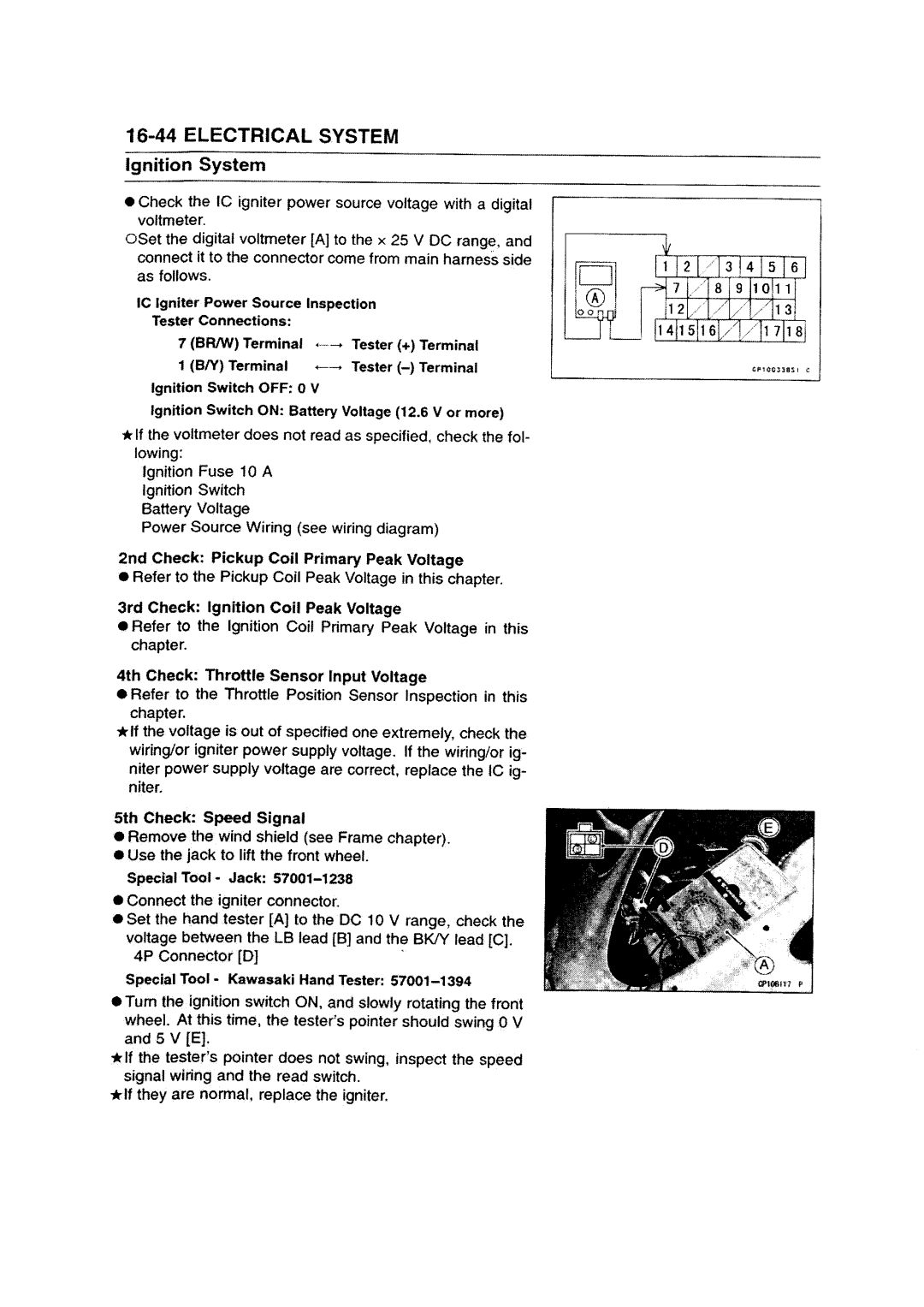 Kawasaki ZZR1200 manual 