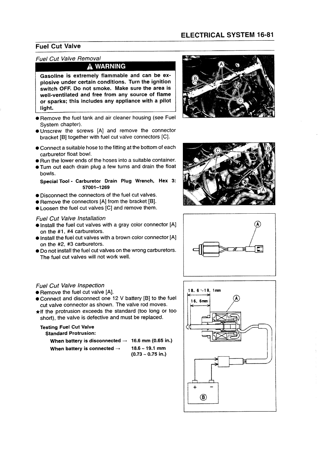 Kawasaki ZZR1200 manual 