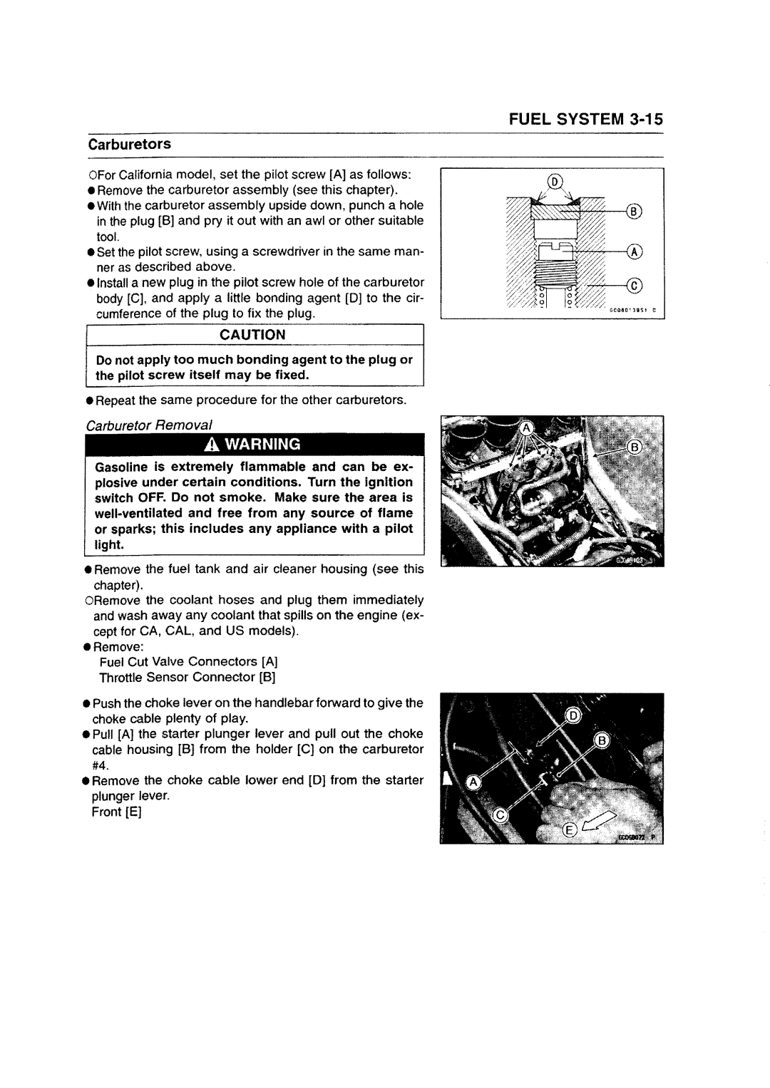 Kawasaki ZZR1200 manual 