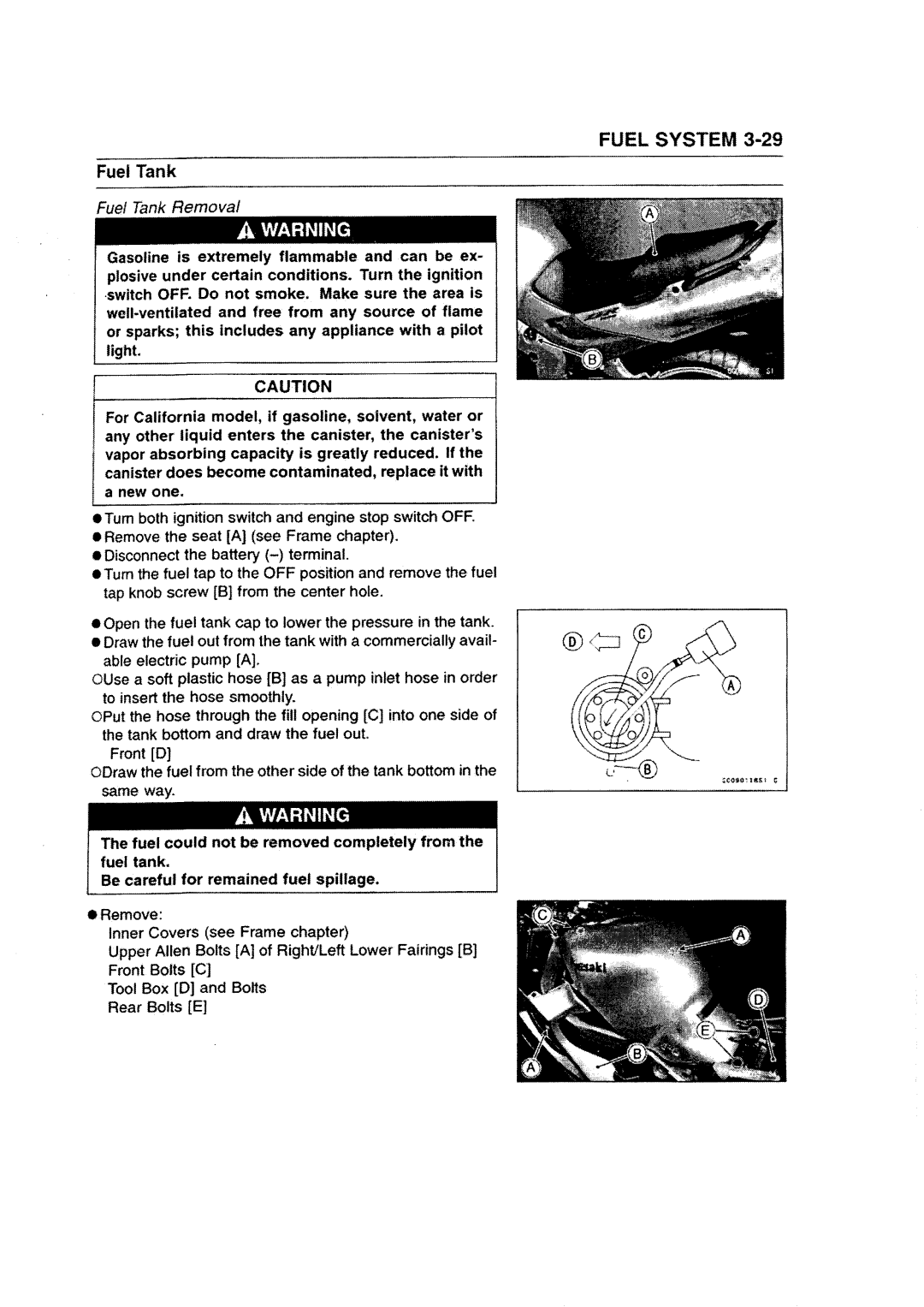 Kawasaki ZZR1200 manual 