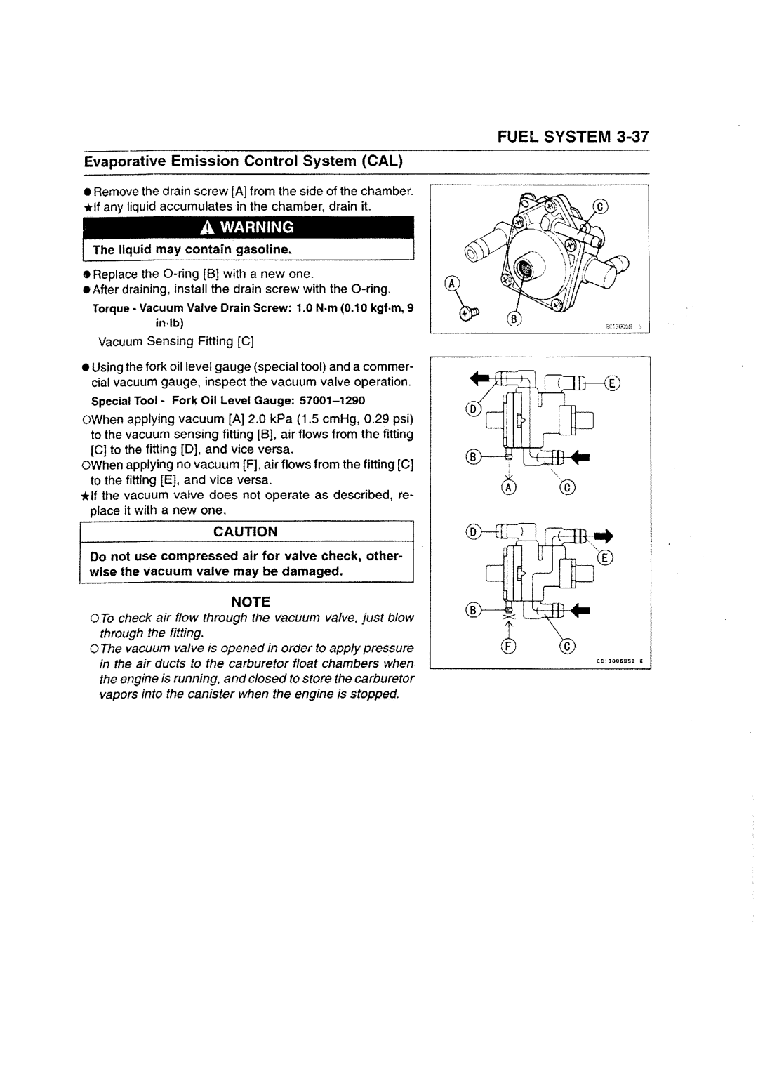 Kawasaki ZZR1200 manual 