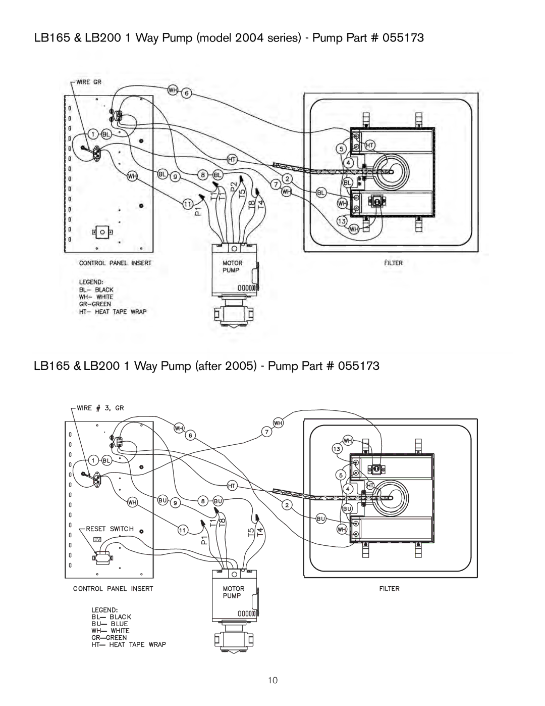 Keating Of Chicago LB-200, LB-65 user manual Reset Switch 