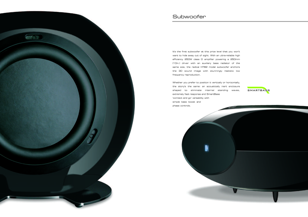 KEF Audio 3000 Series specifications Subwoofer 