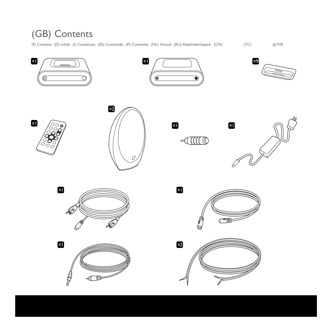 KEF Audio I manual GB Contents 