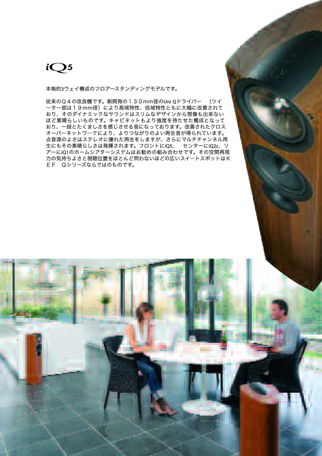 KEF Audio JP IQ manual 