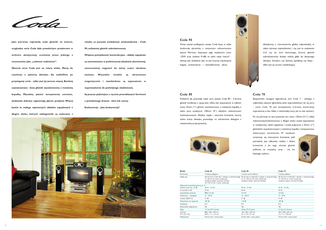 KEF Audio K1157 manual D a 9, D a 8, D a 7, Model Coda 