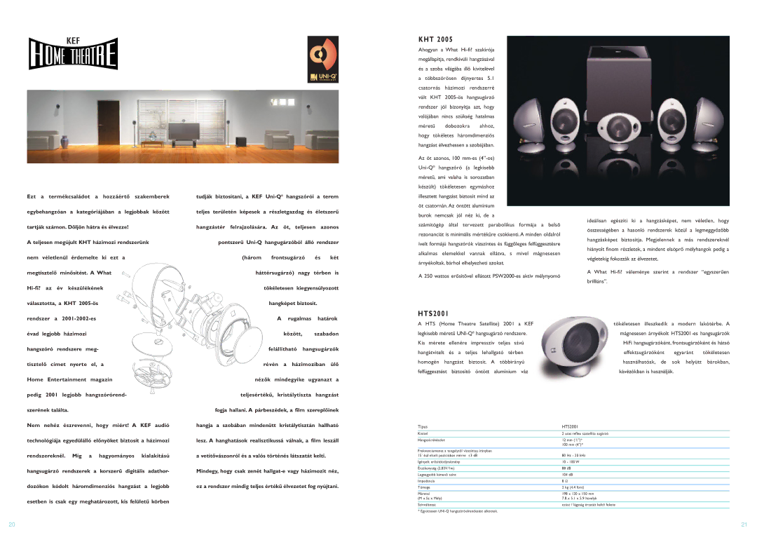 KEF Audio K1158 manual T 2 0 0, S 2 0 0 