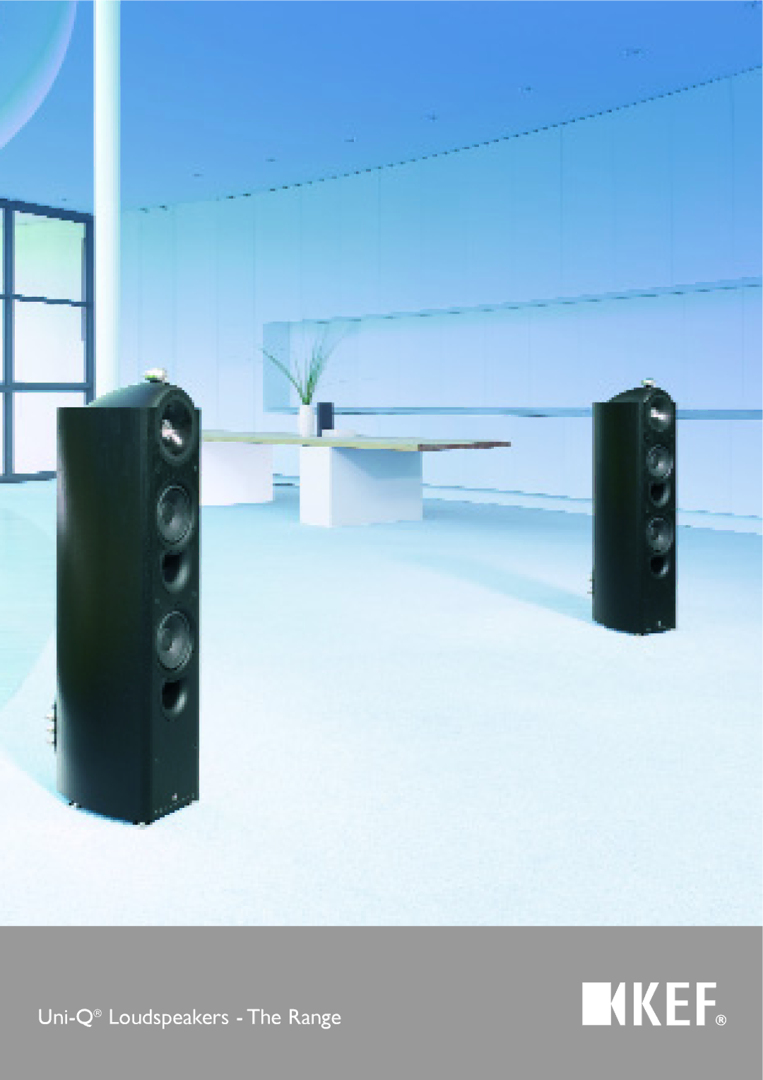 KEF Audio manual Uni-QLoudspeakers The Range 