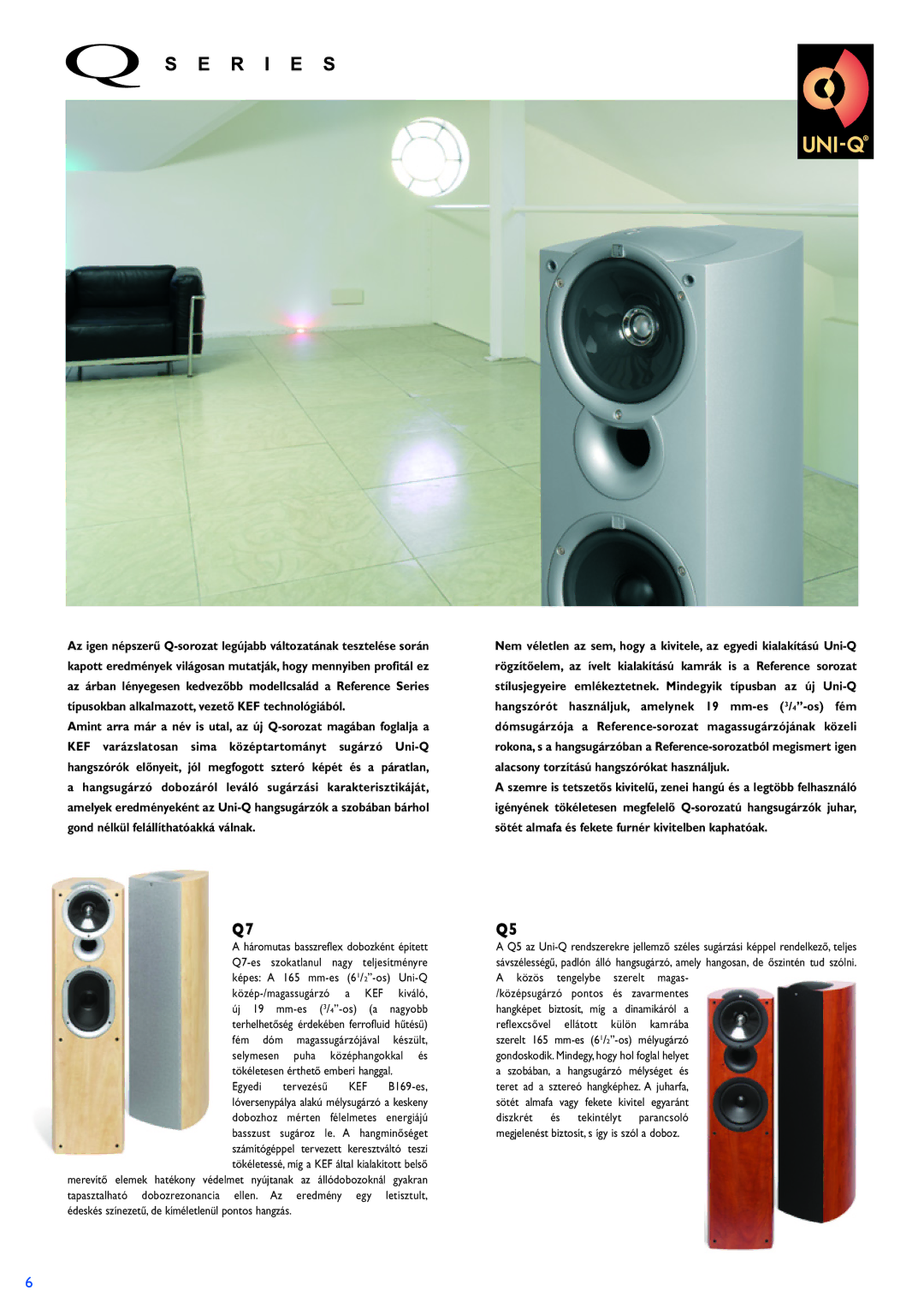 KEF Audio Loudspeaker manual 