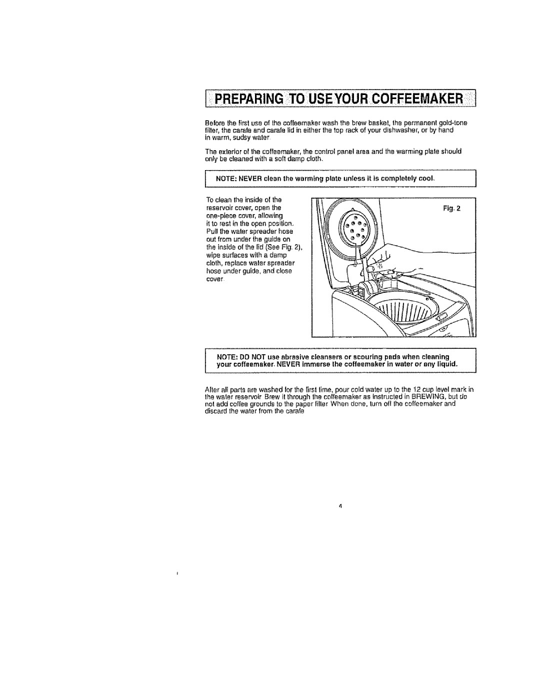 Kenmore 100.80006, 100.81006, 100.82006 manual One-piece cover, allowing 