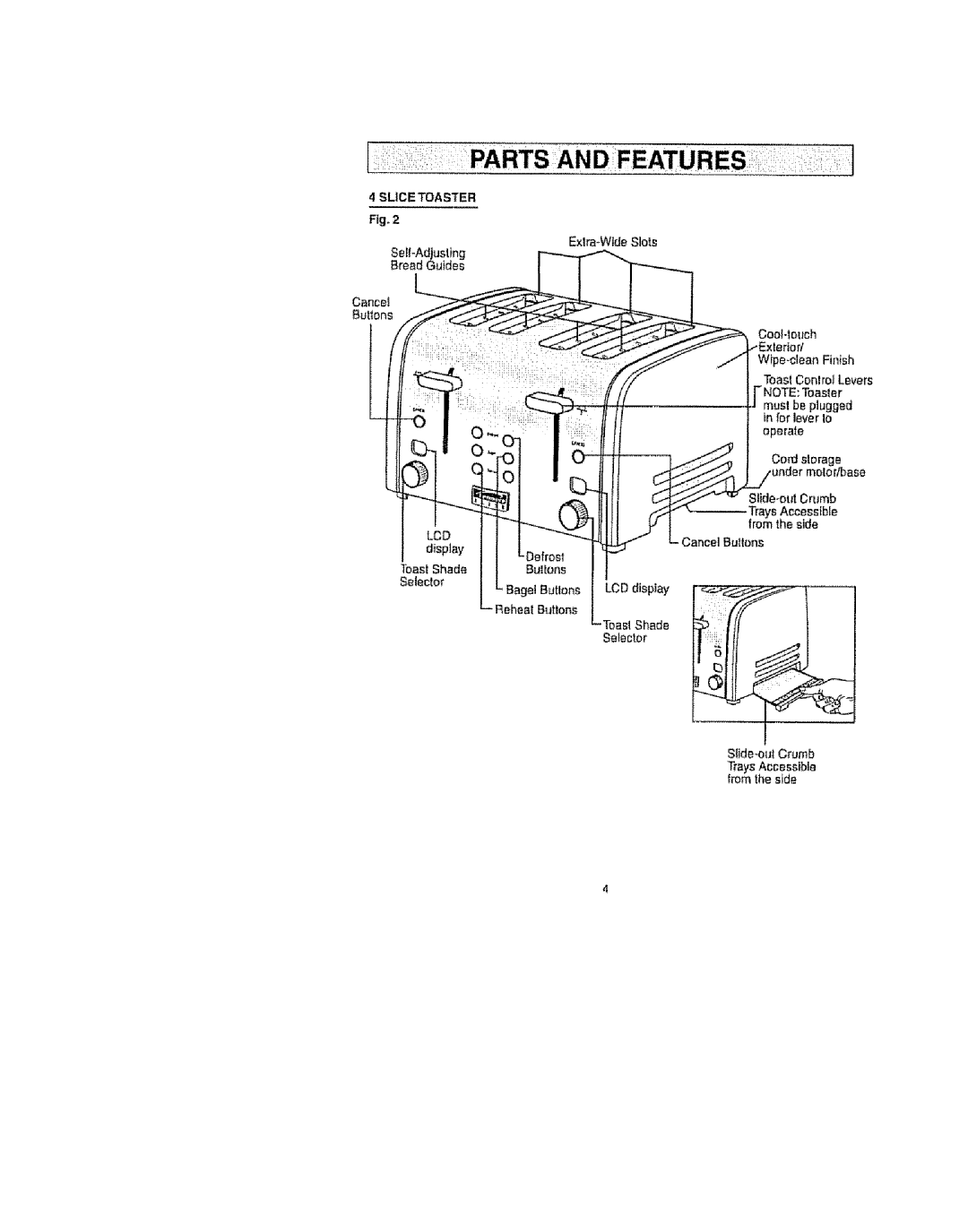 Kenmore 100.90003 manual Buttons 