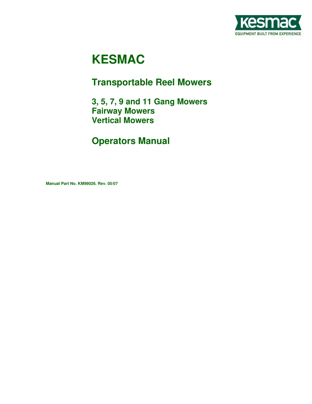 Kenmore 5, 11, 7, 3, 9 manual Kesmac 