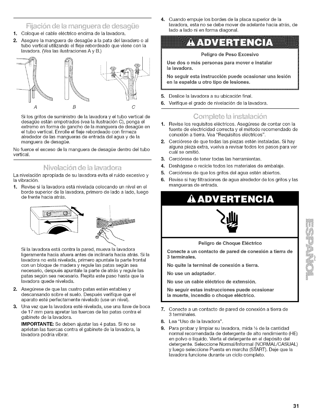 Kenmore 110.4586, 110.4587 manual 