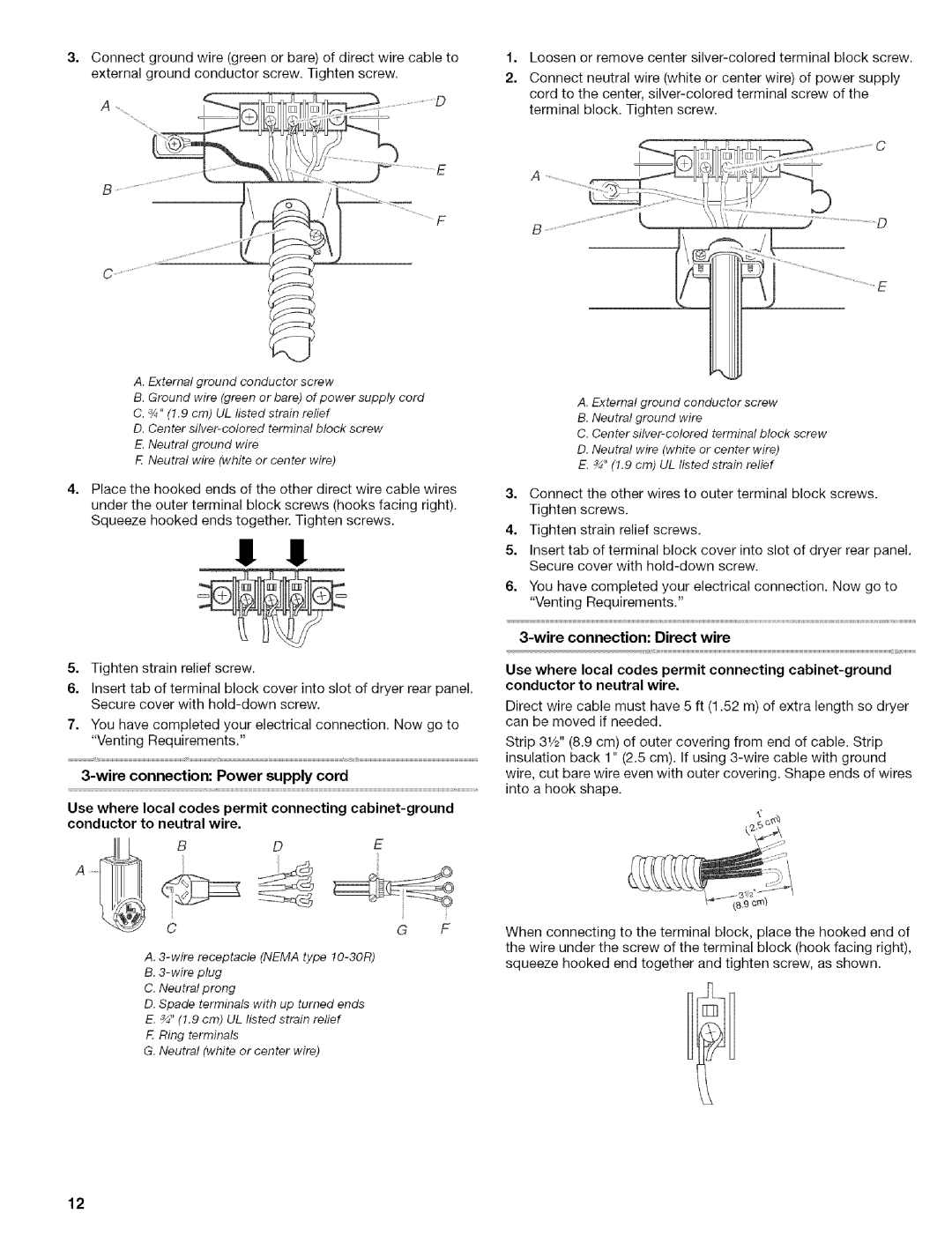 Kenmore 110.8586#, 110.8508#, 110.8587#, 110.8509# manual 