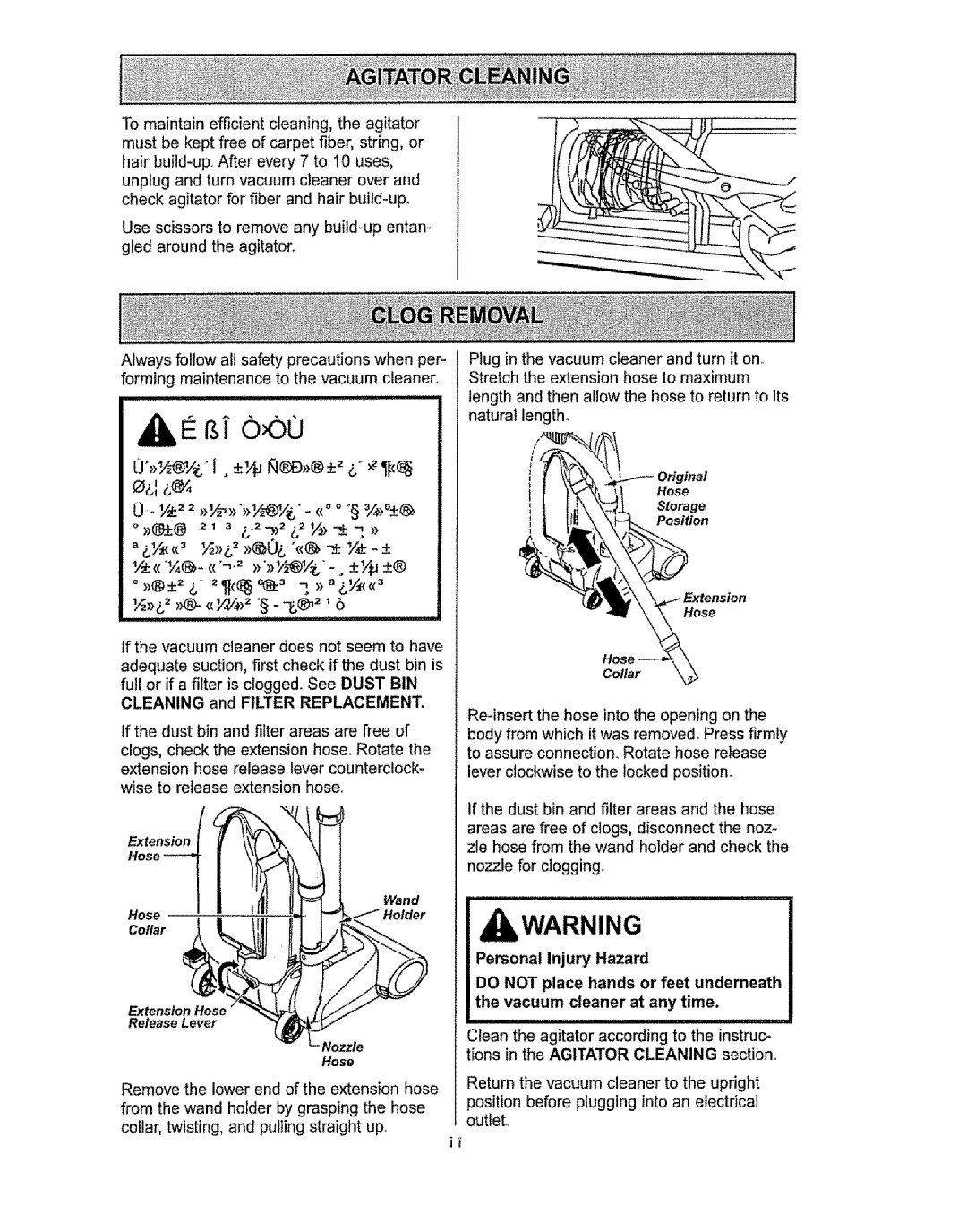 Kenmore 116.36933, 116.36932 owner manual 330, ± = = ½-YY,- § ± o 2, 3 /....22/.2 