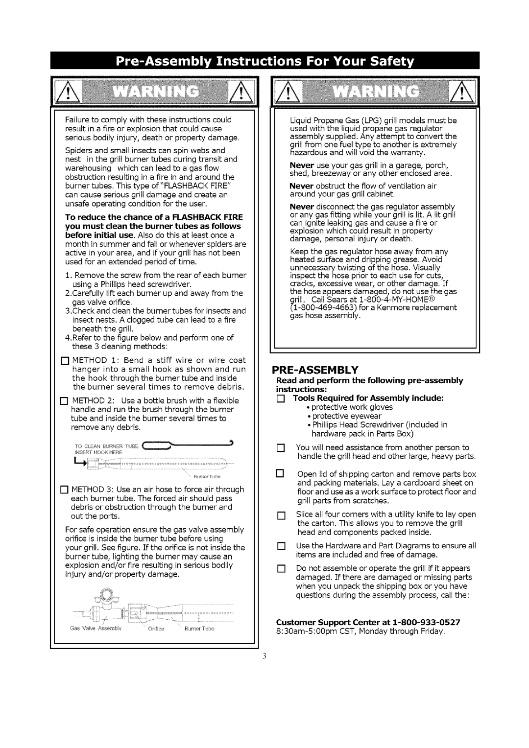 Kenmore 119.1623 manual Failuretocomplywiththeseinstructionscould 