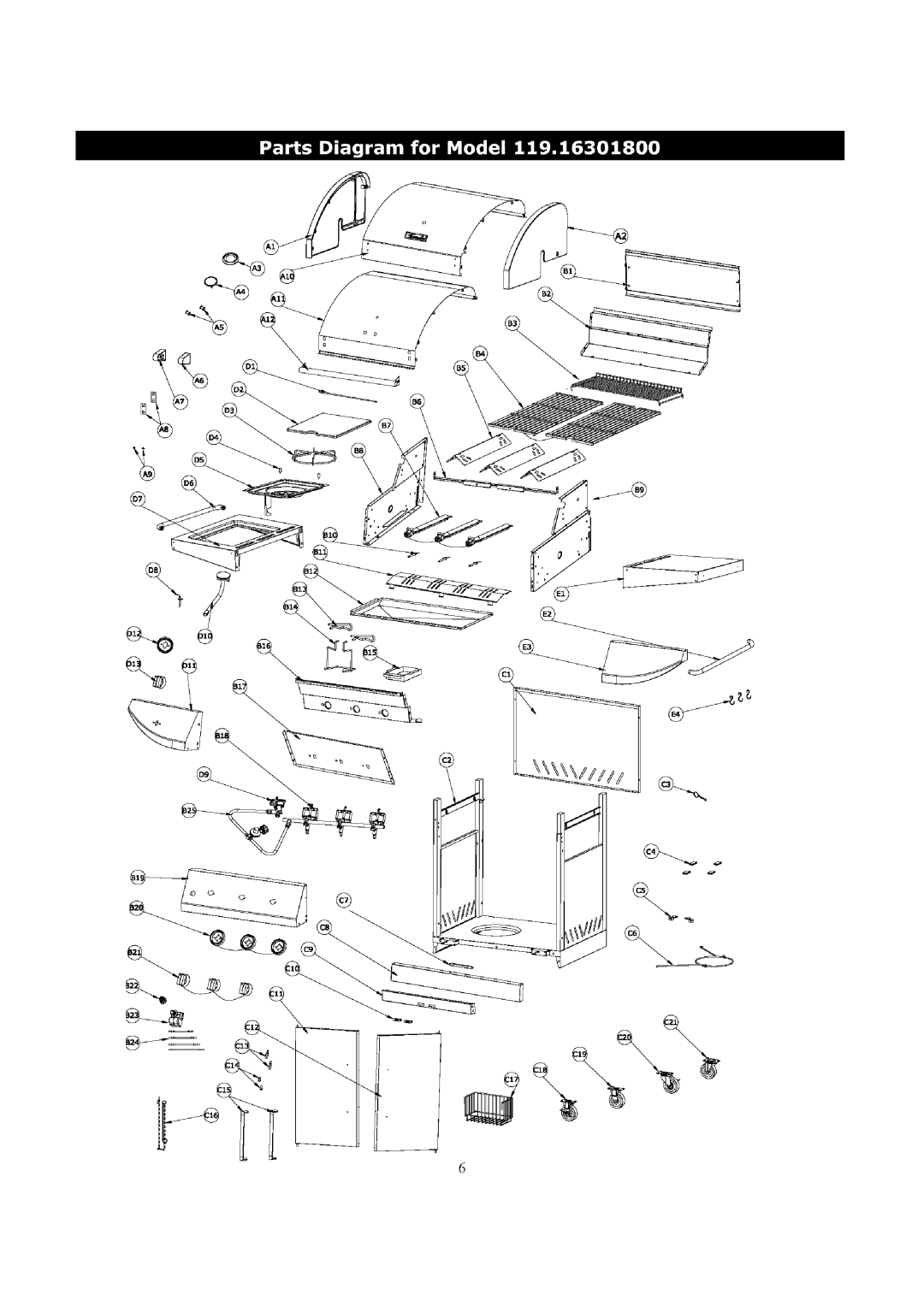 Kenmore 119.163018 manual 