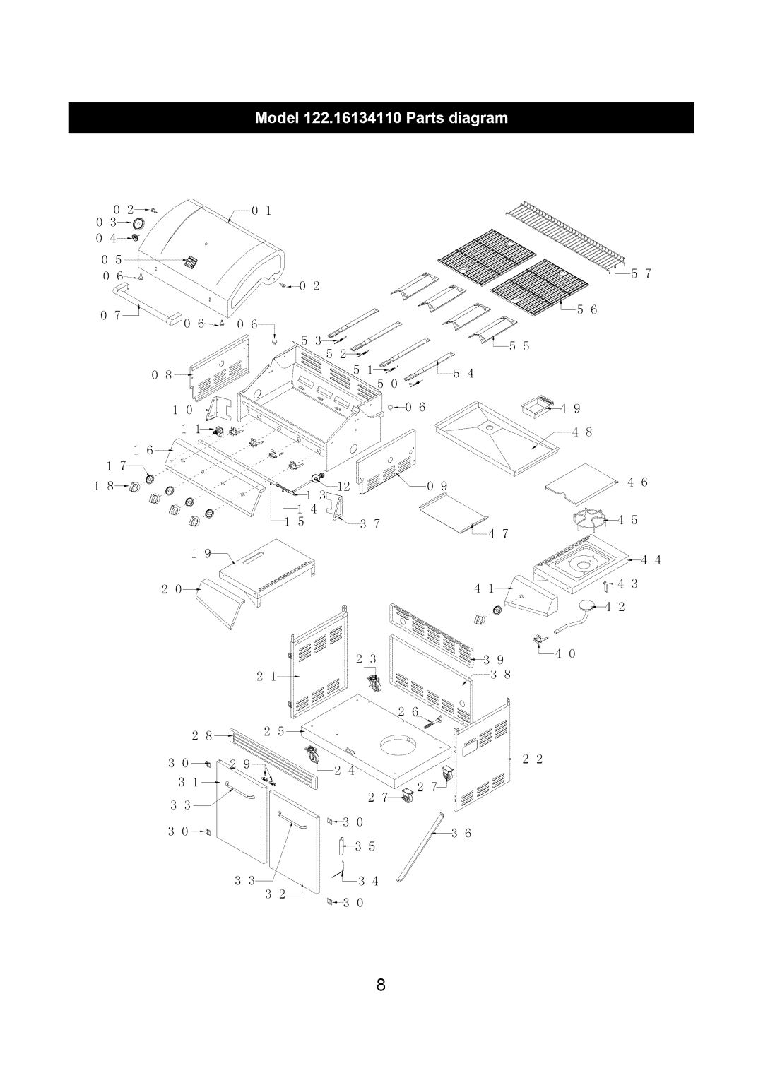 Kenmore 122.1613411 manual @ .@ 