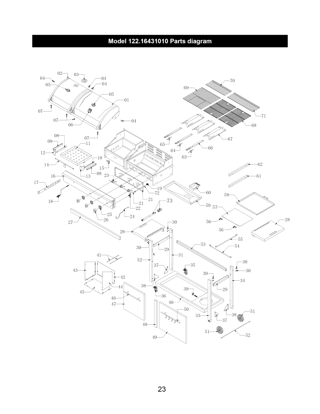 Kenmore 122.1643101 manual 