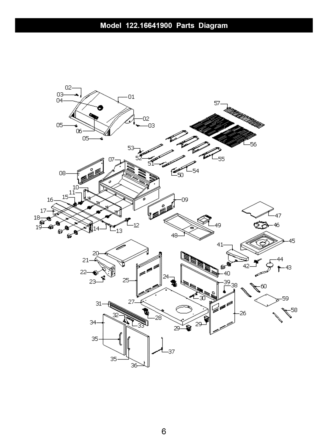 Kenmore 122.16641900 owner manual 26 %,,-58 