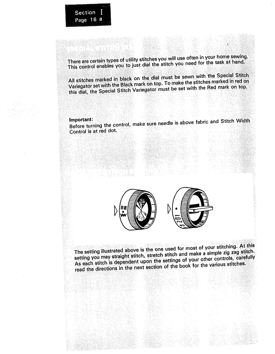 Kenmore 1250, 1230, 1240 manual Setting Stretch 