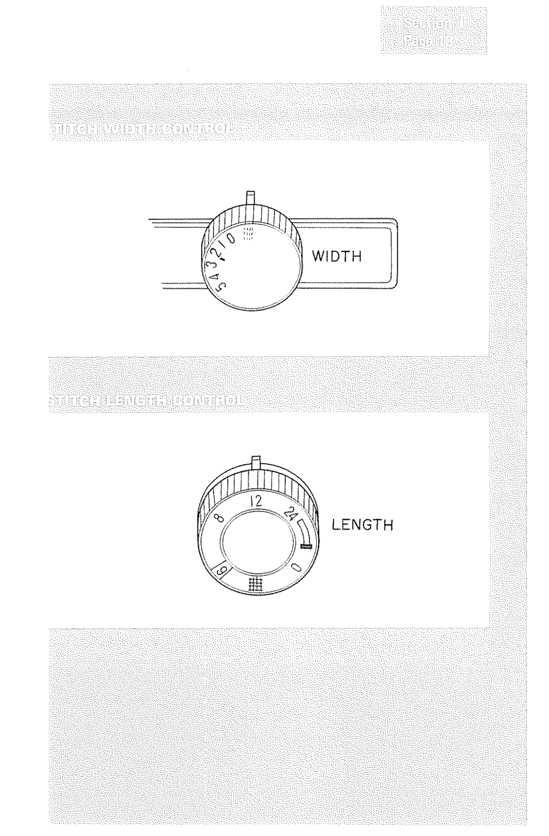 Kenmore 1232 manual Width Length 