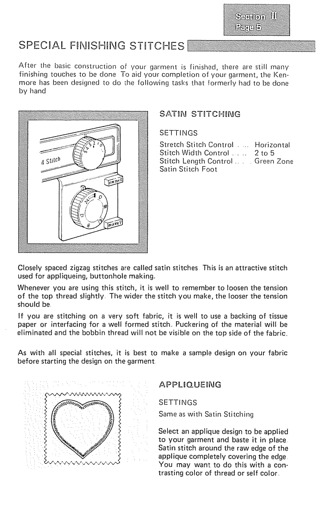 Kenmore 1232 manual SAN Stfchng 